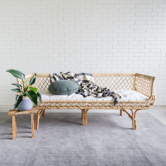 ghế sofa mây dài cao cấp