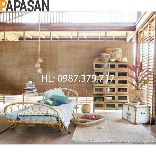 giường mây g09 nét sanh trọng cho từng không gian sống
