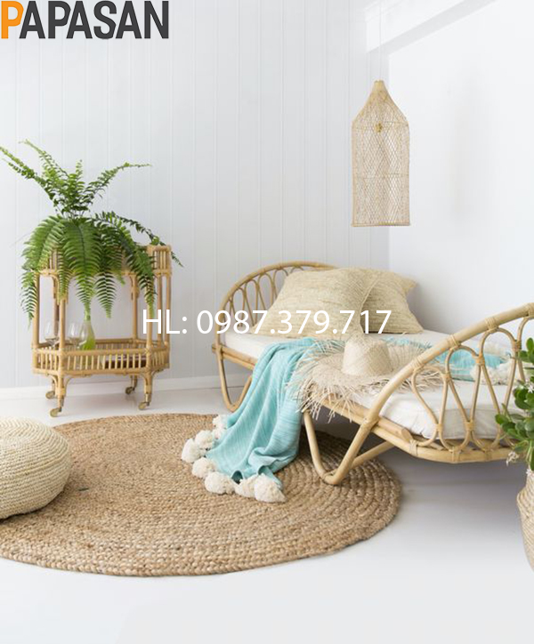 giường mây 09 cho mọi không gian thư giãn