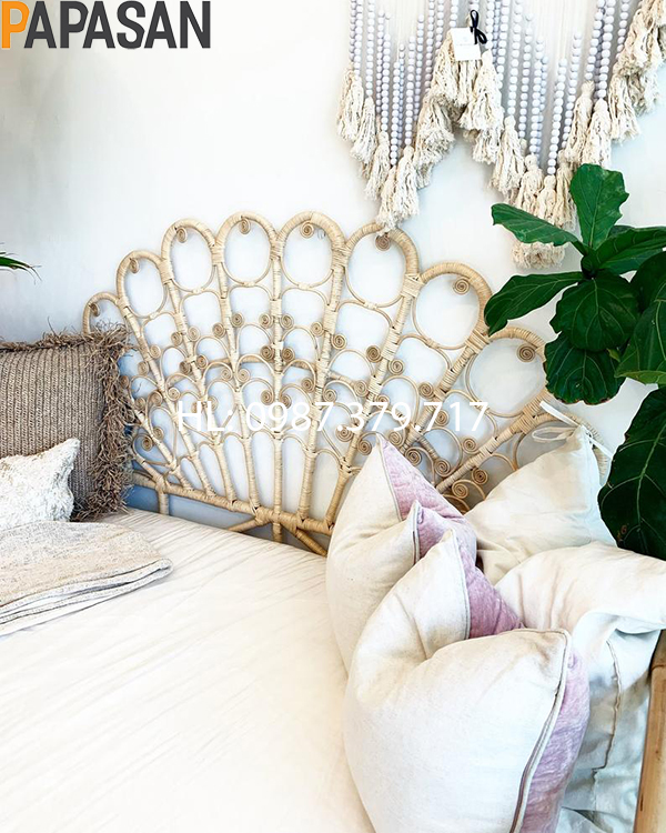 Sofa Mây SF11 đuôi công điểm nhấn của điểm nhấn