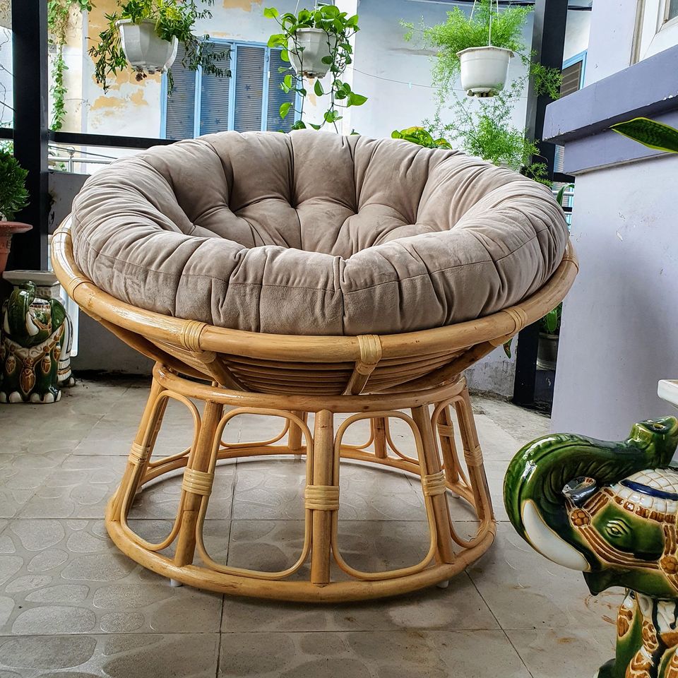 nệm ghế Papasan