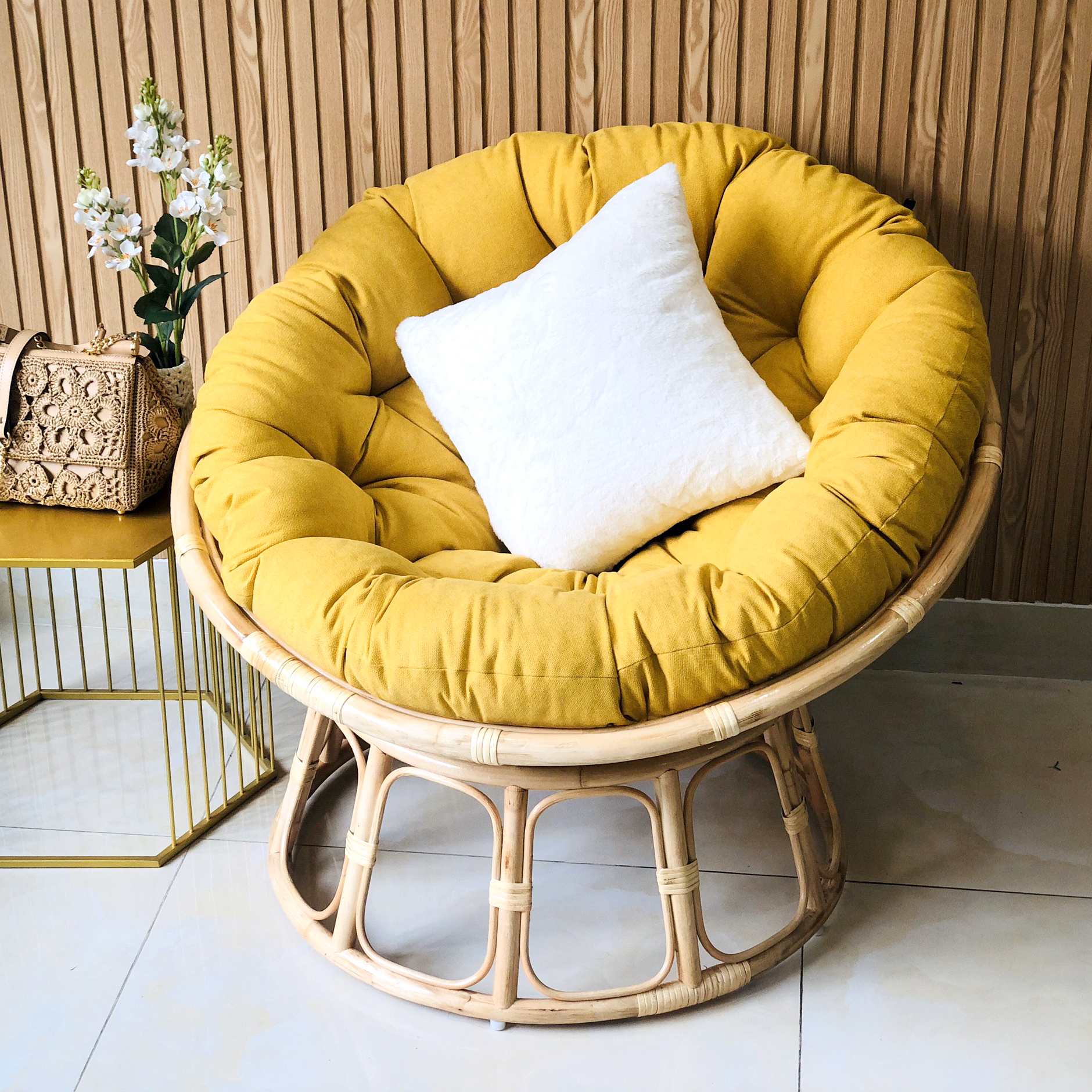 bán đệm ghế thư giãn Papasan