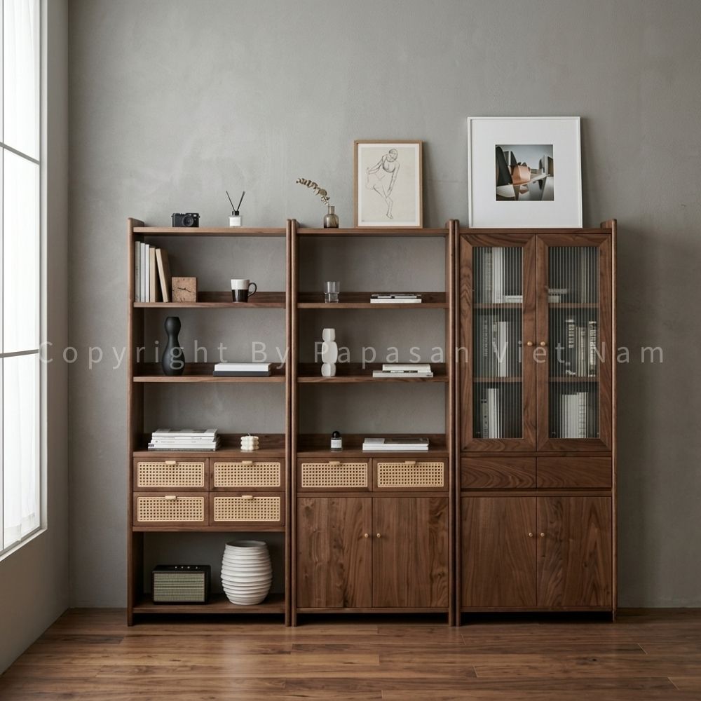 1 KỆ SÁCH KS01