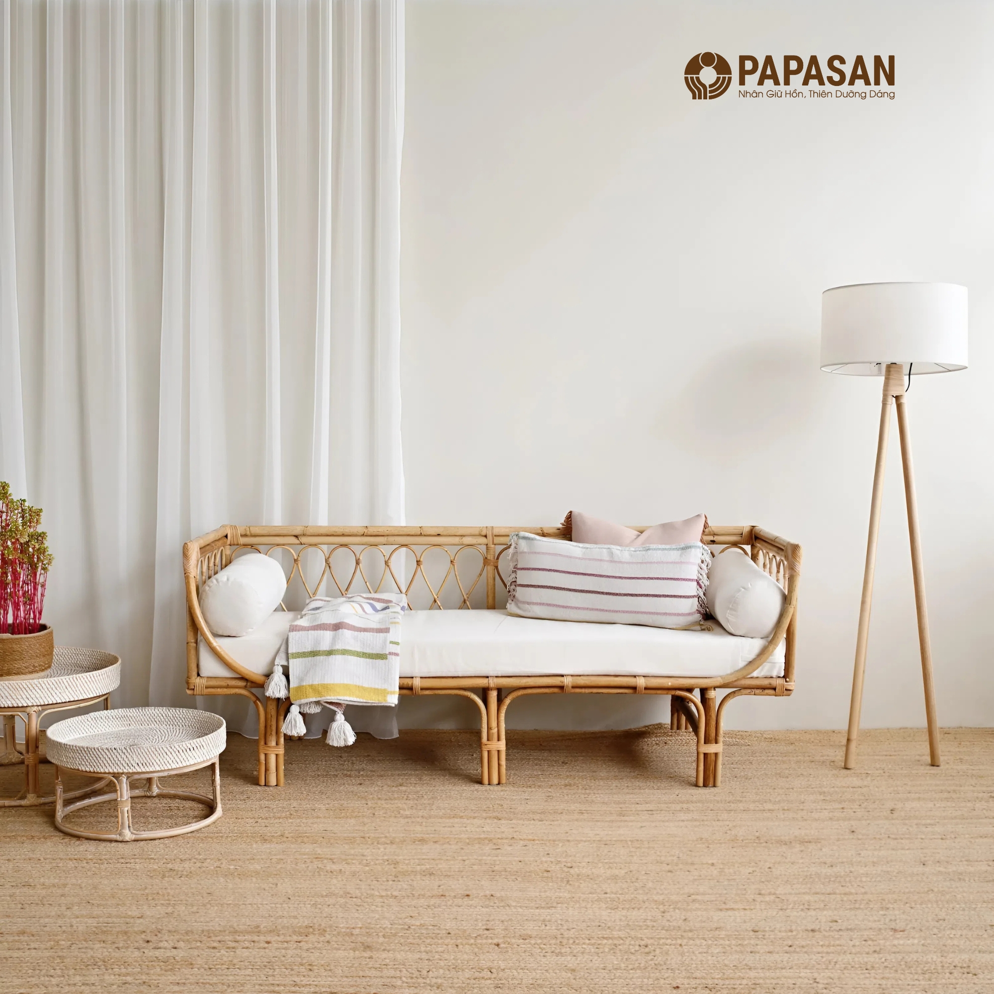 Sofa Mây Papasan