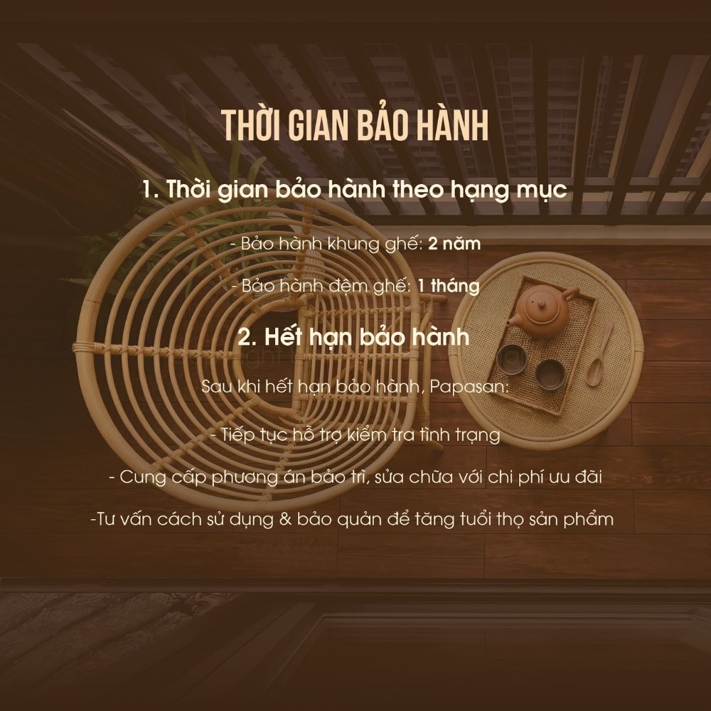 Thời gian bảo hành